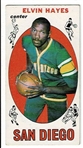 1969 Topps Basketball #75 Elvin Hayes - San Diego Rockets RC